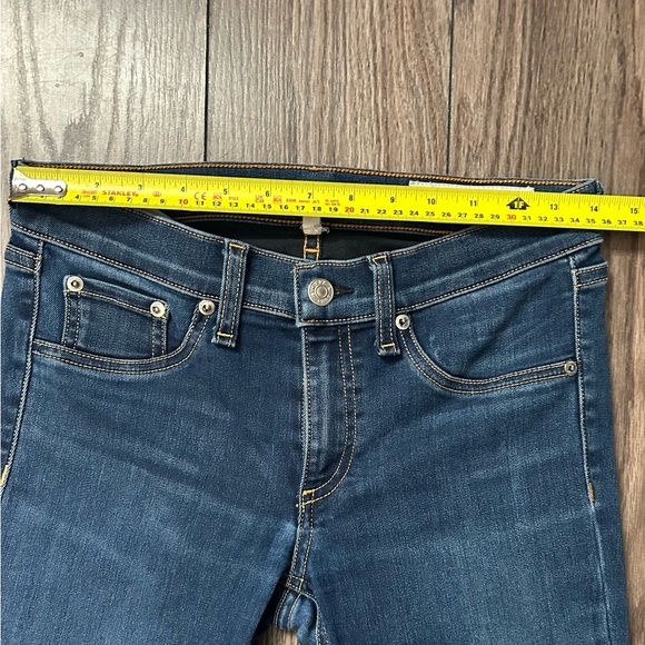 Rag & Bone Blue Bedford Wash Skinny Jeans Sari - Picture 7 of 11
